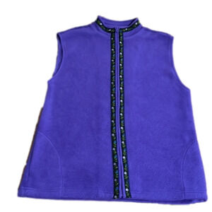 Simply Susan fleece vest